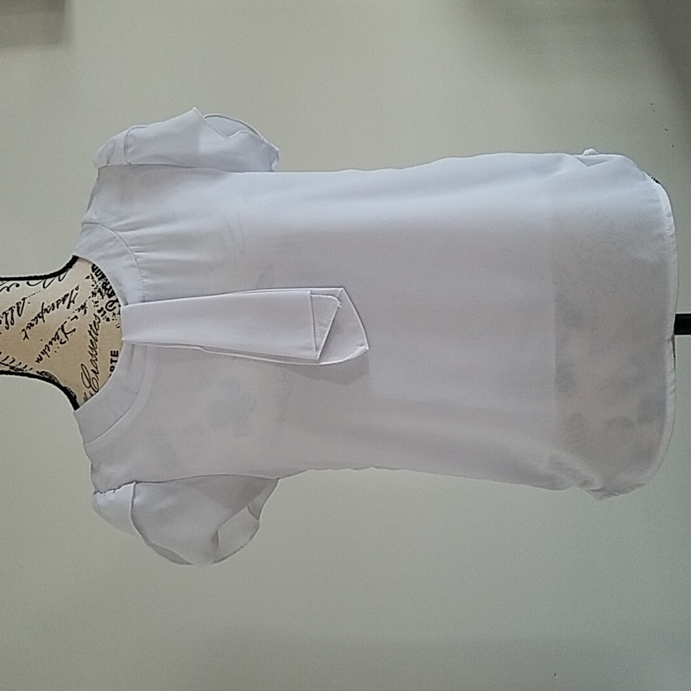 Ladies white blouse